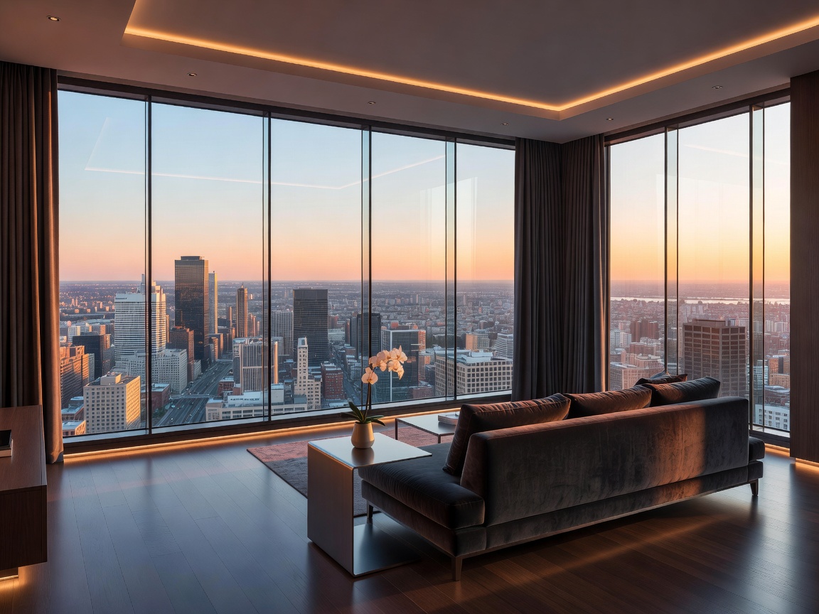 Premium Panorama Suite with expansive city views